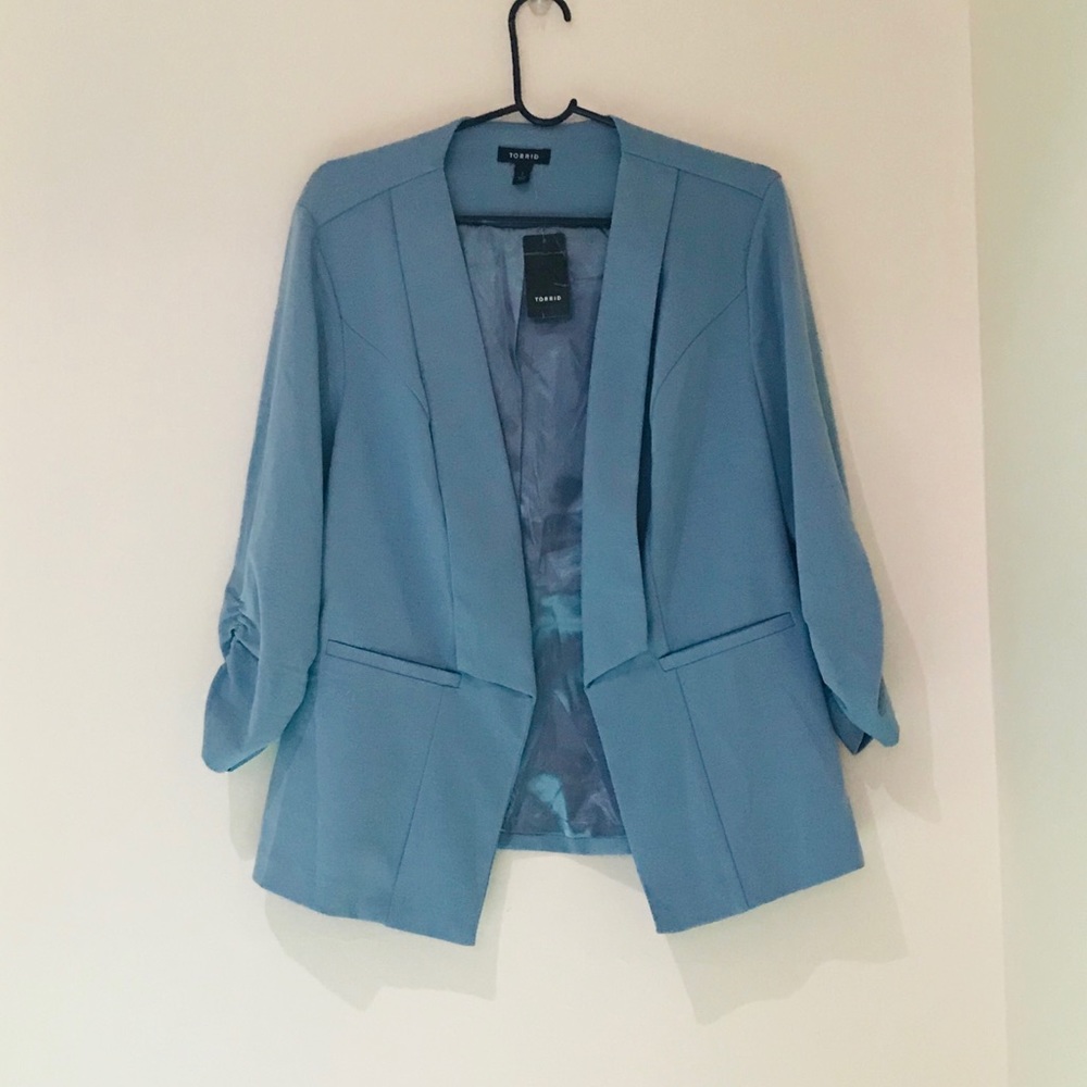 Torrid Blue Blazer